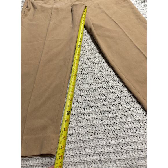 NWT Talbots Hampshire Dress Pants Women's Plus Size 22W Tan Khaki Office Career - Picture 5 of 11